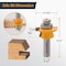Powertec Cabinet Door Rail and Stile Router Bit, Shaker Profile, 1/2" Shank, 1-5/8" Diameter, 1 Pair 73069 - alternate 7