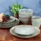 Meritage 16 Piece Reactive Glaze Stoneware Dinnerware Set in Grey 750119140M - alternate 6