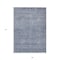 Homeroots 9' X 12' Sky Blue And Ivory Abstract Washable Indoor Outdoor Area Rug 605576 - alternate 8