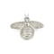 Homeroots 8in Silver Cast Iron Bumble Bee Trinket Tray 634782 - alternate 7