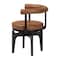 Baxton Studio Delacruz Swivel Dining Chair 263-14400-ZORO - alternate 8