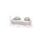 Homeroots 91" Beige Polypropylene Sofa 667650 - alternate 7