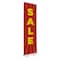 Showdown Displays 24 In  Economy Retractor Kit (No-Curl Hybrid Media) - Sale Red Burst 908050-001 - alternate 1