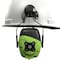 Isotunes Rechargeable Earmuffs Bluetooth-Enabled Earmuffs with Ambient Sound Helmet Mount, 21 NRR NRR, Green IT-95 - alternate 3