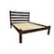 Homeroots Brown Solid Wood Queen Bed Frame 546889 - alternate 6