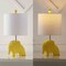 Jonathan Y Koda 17.5" Eclectic Southwestern Resin/Iron Elephant LED Kids' Table Lamp, Yellow JYL1143C - alternate 8