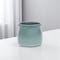 Homeroots Celadon Ceramic 51 Ounce Striped Round Distressed Pot Planter 487409 - alternate 5