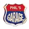 Signmission Phil's Garage, 18 inch X 18 inch, Vinyl Decal, 2PK SHI-D-2PACK-18-383-PHIL - alternate 1