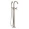 Delta Stryke Floor Mount Tub Filler Trim, 12.47 in, Lumicoat Stainless T47776-SS-PR-FL - alternate 2