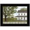 Homeroots GREEN GREEN GRASS OF HOME 4 Black Framed Print Wall Art 404554 - alternate 1