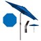 Panama Jack Outdoor Panama Jack Blue 9 Ft Alum Patio Umbrella W/Crank PJO-6001-BLUE - alternate 3