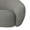 Homeroots 69in Gray Boucle Loveseat 640979 - alternate 6