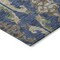 Homeroots 8' X 10' Navy Blue Green And Brown Floral Washable Indoor Outdoor Area Rug 605292 - alternate 8