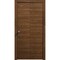 Sartodoors Sliding Closet Bi-fold Doors 36 x 80 inches, Ego 5000 Cognac Oak Veneer, Sturdy Tracks Moldings Tr EGO5000BF-DKO-36x80 (2* 18x80) - alternate 1