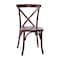 Flash Furniture Advantage Walnut X-Back Chair X-BACK-W - alternate 14