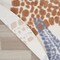 Homeroots 8' Ivory Yellow Orange And Green Round Starfish Indoor Outdoor Area Rug 546880 - alternate 9
