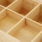 Megachef 13 x 8 Inch Bamboo Tea Box Organizer with Acrylic Top Window 750122160M - alternate 5