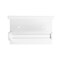 Alfi Brand White Matte Stainless Steel Toilet Paper Holder with Shelf ABTPC66-W - alternate 12