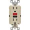 Leviton SmartlockPro Self-Test 15A Ivory Residential Grade 5-15R GFCI Outlet R21-GFNT1-0RI - alternate 2