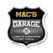 Signmission Mac's Garage I Can Fix Everything But Stupid, 18 Inch X 18 Inch, Plastic Sign SHI-P-18-490-MAC - alternate 1