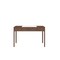 Homeroots 47" White and Brown Marble and Wood Computer Desk 554203 - alternate 1