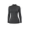 Seraphina Safety Apparel Women's Active Flame-Resistant Long-Sleeve Mock-Neck Shirt, Gray, S CXLSMW - alternate 2