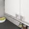 Richelieu 1 23/32-inch (44 mm) x 29/32-inch (23 mm) Brushed Nickel Contemporary Cabinet Knob BP734544195 - alternate 5