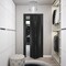 Sartodoors Sliding Closet Bi-fold Doors, Planum 0010 Matte Black, Sturdy Tracks Moldings Trims Hardware Set, W PLANUM0010BF-BLK-72 x 96 (2* 36x96) - alternate 5