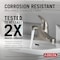 Delta Foundations Single Handle Centerset Bathroom Faucet B510LF-SS - alternate 6