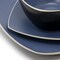 Gibson Soho Lounge 16 Piece Square Stoneware Dinnerware Set in Matte Blue and Black 120181.16R - alternate 6