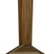 Homeroots Compact Teak Corner Shower Or Outdoor Bench With Shelf In Natural Finish 376733 - alternate 6