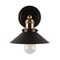 Jonathan Y July 7.88" 1-Light Industrial Farmhouse Metal Vanity Light, Oil Rubbed Bronze/Brass Gold JYL7426C - alternate 9