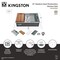 Kingston Brass 32-Inch Stainless Steel Single Bowl Undermount Kitchen Sink with 6-Piece Kitchen Accessory Set GKUS321910 - alternate 4