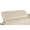 Homeroots 80" Beige Top Grain Leather Reclining Metal USB Sofa 720379 - alternate 7