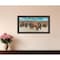 Homeroots Bison Herd Black Framed Print Wall Art 529695 - alternate 3