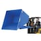 Vestil Steel Heavy Duty Self Dumping Hopper 2 1/2 Cubic Yard 6000 Lb. Capacity Blue D-250-HD - alternate 6