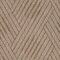 Homeroots 8' Runner Beige Geometric Stain Resistant Indoor Outdoor Runner Rug 531629 - alternate 6