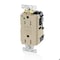 Leviton Lev-Lok GFCI 15A TR HG/PI Ivory MGFT1-HGI - alternate 1