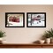 Homeroots Set Of Two Crisp and New Fallen Snow 2 Black Framed Print Wall Art, 2PK 406200 - alternate 3