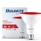Bulbrite 90-W Equivalent, Red Color PAR38 Weatherproof Outdoor E26 Medium Base Flood LED Light Bulb COLOR 861906 - alternate 4