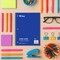 C-Line Products 8-1/2" x 10-1/2" Assorted Wide Ruled 1-Subject Spiral Notebook, 1/EA, 24EA/CT 22065-CT - alternate 6