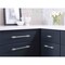 Amerock Urbanite 7-9/16 in 192 mm Center-to-Center Polished Chrome/Black Chrome Cabinet Pull BP77819226BCR - alternate 3