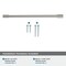 Amerock Riva 10-1/16 inch 256mm Center-to-Center Satin Nickel Cabinet Pull BP55490G10 - alternate 3