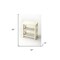 Homeroots 25" White Wood Two Tier Bookcase 389563 - alternate 3