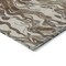 Homeroots 9' X 12' Brown Beige And Gray Abstract Washable Indoor Outdoor Area Rug 600280 - alternate 5