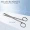 A2Z Scilab Lab Scissors 6.5 inches Sharp/Blunt Straight Blades, Stainless Steel A2Z-ZR-105S - alternate 7