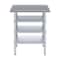 Amgood 18in D x 30in L Stainless Steel Table, Three Undershelves AMG WT-1830-3SH-Z - alternate 8