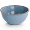 Soho Lounge Lagos 16 Piece Terracotta Double Bowl Dinnerware Set in Solid Matte Blue 87092.16R - alternate 8