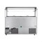Koolmore 60 in. Commercial Refrigerated Prep Station with Sneeze Guard and Buffet Slide, 12 Pans with Covers KM-RBT-60CSFG - alternate 7