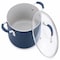 Nutrichef Dutch Oven Pot with Lid NCCW14SBLUDOP - alternate 1